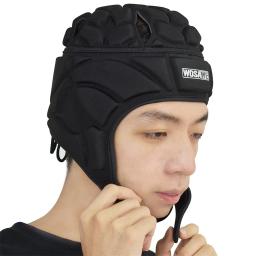 Pro Capacete-EVA Chapelaria à prova de choque para Rugby Bandeira, Futebol, Futebol, Goleiro e Goleiro, Unisex, Jovens e Adultos - Image 3