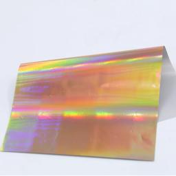 Folha De Calor Do Laminador De Transferência Holográfica, Laser De Ouro, Papel De Folha De Estampagem A Quente, Laminado Holográfico, Pintura De Cartão De Artesanato - Image 4