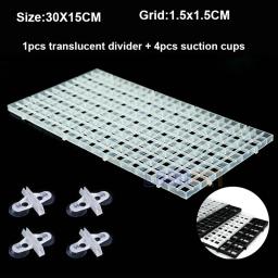 Divisor de plástico para aquário, suporte para tanque de peixes, bandeja de gotejamento, rede de suporte multifuncional - Image 2