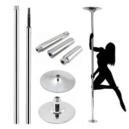 Altura ajustável stripper dança pólo removível fácil de instalar 45mm profissional dança pólo kits para casa yoga exercício clube - Image 1