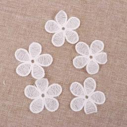 10 lâminas de fita de renda padrão floral para decoração, projeto floral e artesanato acessórios de vestuário decoração de 5.7cm - Image 6