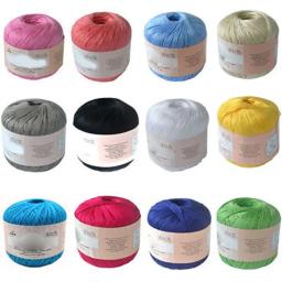 Fio De Cordão De Algodão Mercerizado, Fio De Linha Para Bordado, Tricô, Jóias De Renda, Ferramentas De Costura, Acessórios DIY, 1 Pc - Image 2