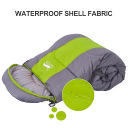 Deserto & raposa quente sacos de dormir para acampamento 4 estações adulto crianças saco de dormir caminhadas mochila viagem com saco de compressão - Image 5