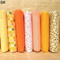 Novo tecido de algodão de sarja da série floral, pano de patchwork, material acolchoado de costura diy para bebês e crianças - Image 2
