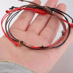 Corda ajustável multicolor para pulseira feita à mão, 5pcs, encantos, conectores, acessórios de jóias feitos à mão, diy - Image 3