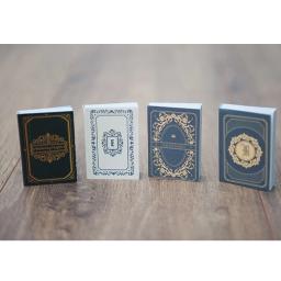 4 pçs retro mini livros recém-nascidos fotografia adereços decorações infantil foto assistido - Image 3