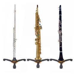 Flauta, clarinete, saxofone soprano, instrumentos musicais, suporte de estabilidade de dobramento - Image 2