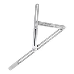 Medidor de ângulo para carpintaria, ferramenta de carpintaria, goniômetro universal chanfrado, combinação régua - Image 2