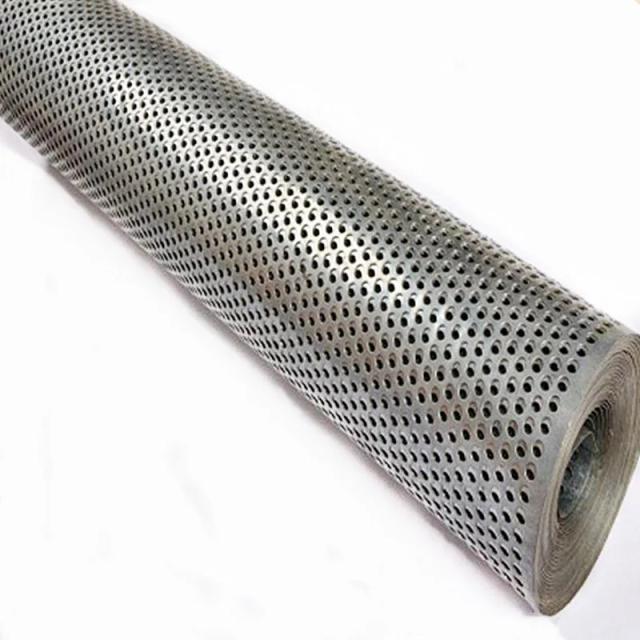 Decoração em Metal Perfurado de 1x1 Metros com Silenciador e Malha de Tela para Vazamento de Água e Perfuções de 3-10mm