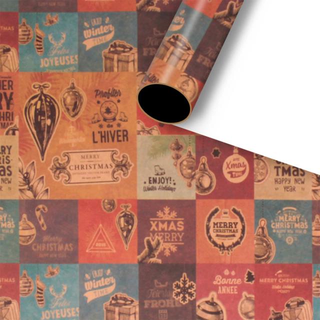 Papel de Embrulho Versátil: Natal, Feriados, Casamentos e Aniversários com Toque Artesanal