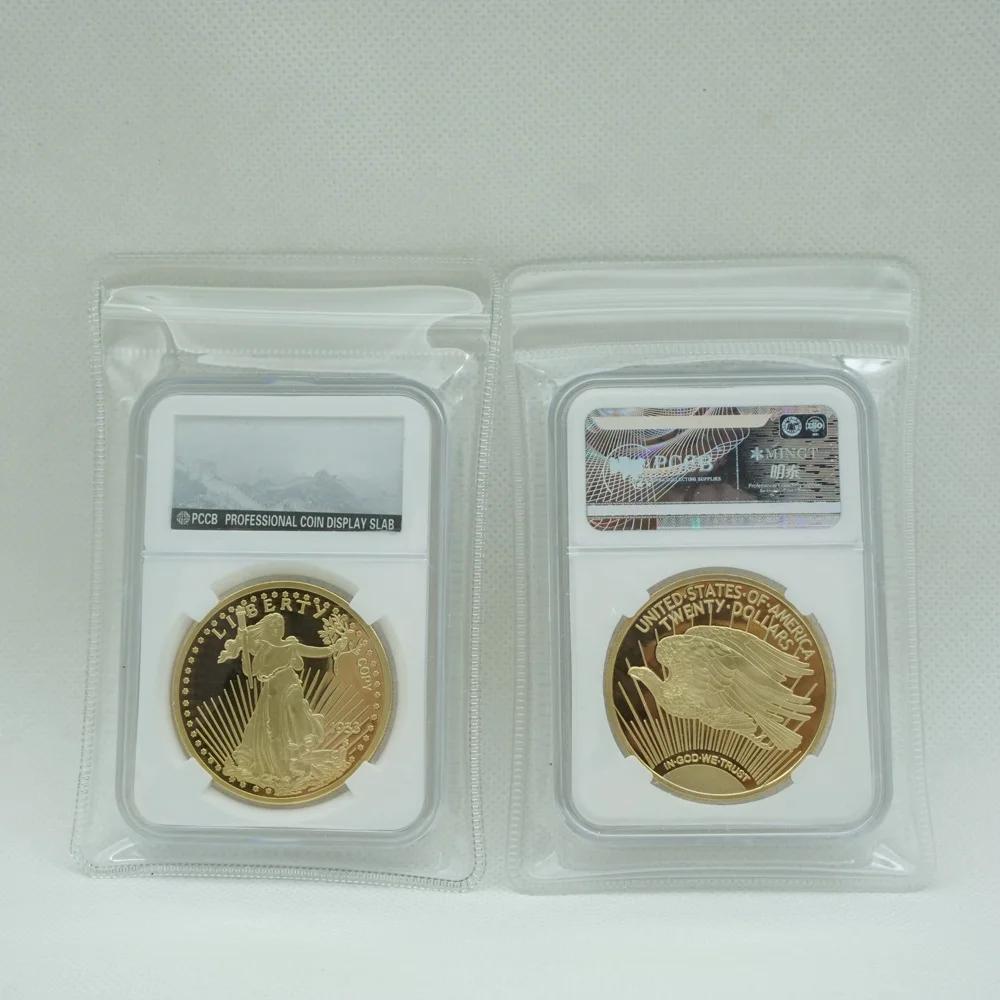 1933 estados unidos águia a liberdade godness ouro eua moedas colecionáveis para a coleção presentes deus abençoe americano não magnético - Image 1