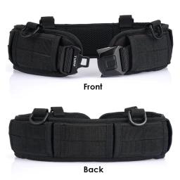 Hssee-cinto tático para homens, nylon real, esportes ao ar livre, com fivela de metal, liberação rápida, militar, exército, 1200D - Image 2