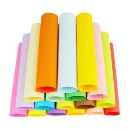 Dhl 1000 pçs 210*297mm a4 origami papel criança diy artesanal colorido dobrado artesanato scrapbooking decoração artes material - Image 1