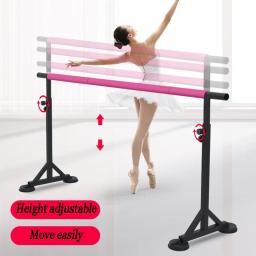 Dança Profissional Barra Horizontal com Altura Ajustável, Adultos e Crianças Dança Móvel, Sala de Aula Dança, Praticando Alavancas - Image 3