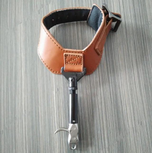 Luvas Jx410p com Comprimento e Sensibilidade Ajustáveis para Liberação Manual do Pulso - Ideal para Arco Composto, Caça e Pesca