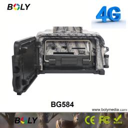 Boly bg584 4g sem fio câmeras de caça serviço em nuvem suporte 24mp invisível visão noturna 90ft sons jogo gravação foto armadilhas - Image 4