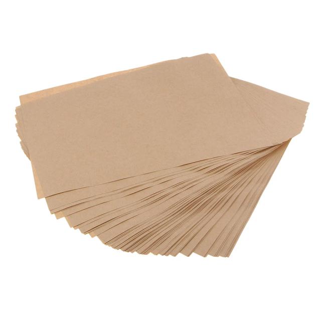 Papel Kraft Castanho Eco-friendly A4 com 100 Folhas de 29,7x21 cm