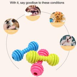 Brinquedos para cães pet molar dente mais limpo escova de dentes escova de dentes de borracha durável pet puppie - Image 3