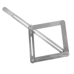 Medidor de ângulo para carpintaria, ferramenta de carpintaria, goniômetro universal chanfrado, combinação régua - Image 1