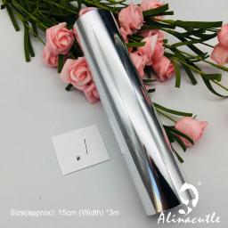 Transferência de calor holográfica Hot Foil Rolls,Hot Stamping Papel, artesanato DIY Convite Álbuns, 3m x 15cm, 9 Rolls - Image 5