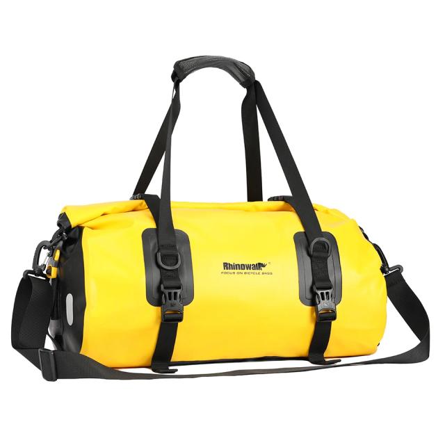 Rhinowalk 20L Pannier Multifuncional à Prova d'Água para Bicicleta - Saco de Alta Capacidade e Bolsa de Ombro