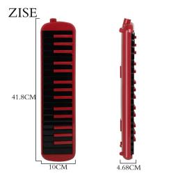 1 conjunto 32 chave melodica boca pedaço sopro chave placa com caixa portátil abs acordeão instrumento de treinamento musical para iniciante - Image 6