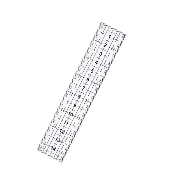 Régua de Retalhos Acolchoados de 15cm para Corte de Tecido - Acessório Ideal para Artesanato e Costura DIY