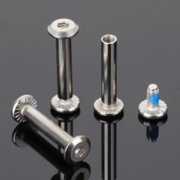 Eixo Patins Peças para Criança, Masculino e Feminino Parafusos para Criança, Criança, Adulto, Patinação Livre, Roda de Patins Inline, 6mm x 31mm, 36mm de diâmetro, 10Pcs - Image 4