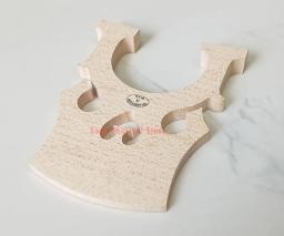 WtSFWf Maple Horse Bridge, Acessórios para violoncelo, Bridge Code, 1 PC, 4 in, 4 in, 1 PC, 4 in, 1 PC, 1 PC - Image 4