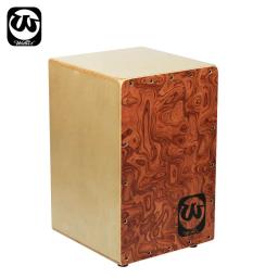 Walter.t cajon caixa de madeira adulto mão tambor rosa salgueiro vidoeiro silkie iniciante criança pandeiro percussão instrumento musical música - Image 1