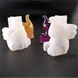 Elefante e Cabaça Resina Epóxi Moldes para Jóias, Vaso de Flores, Molde Base, DIY, Artesanato Decorativo, Bonito, 1Pc - Image 1