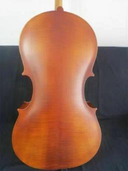 Novo violoncelo elétrico som poderoso 4/4 madeira sólida, parte traseira de bordo e tampa de abeto - Image 5