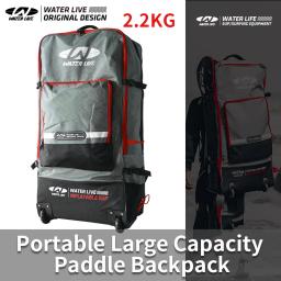 Água ao vivo surf pá mochila portátil polia de grande capacidade mochila esportes aquáticos saco com zíper ultraleve saco à prova dultralight água - Image 1