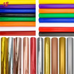 Filme de vinil adesivo fosco/brilhante, 26 cores sortidas para projetos de artesanato, sinais, scrapbooking, caneca, decalque, decoração, adesivo diy - Image 1