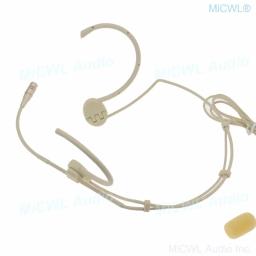 Melhor som fone de ouvido microfone para sennheiser hsp2 shure mipro akg sem fio bege cabeça cardióide microfones micwl cm90 - Image 2
