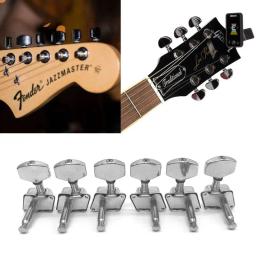Afinador de cordas de guitarra, 6 peças, para máquina de violão acústica, estilo folk - Image 1