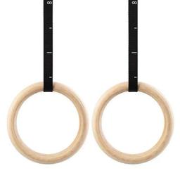 Anéis de madeira interiores para exercício, fitness, ginástica, ferramenta de treinamento esportivo, 28mm, 32mm, quente - Image 2