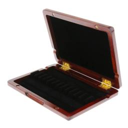 Caixa de armazenamento para instrumentos de madeira, árvore vermelha escura - Image 3