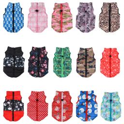 Inverno quente roupas para cães pequenos à prova dwaterproof água jaqueta pet filhote de cachorro gato roupas yorkie casaco chihuahua roupas caniche trajes - Image 2