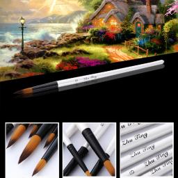 Artista Pincéis de Pintura para Aquarela Acrílica Pintura A Óleo, Art Craft Kit, 12Pcs por Conjunto - Image 2