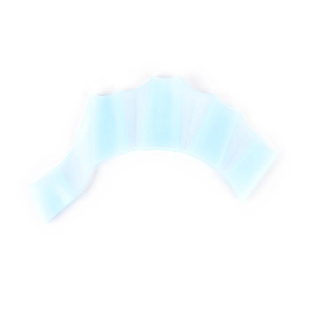 Luvas de natação de material de silicone para homens e mulheres, Swim Gear, Nadadeiras de mão, Luvas de mergulho para crianças - Image 1