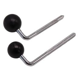 Bola universal para regulador de tambor, suporte preto, kit de bateria, acessórios de tambor, 40mm, 45mm de diâmetro - Image 5