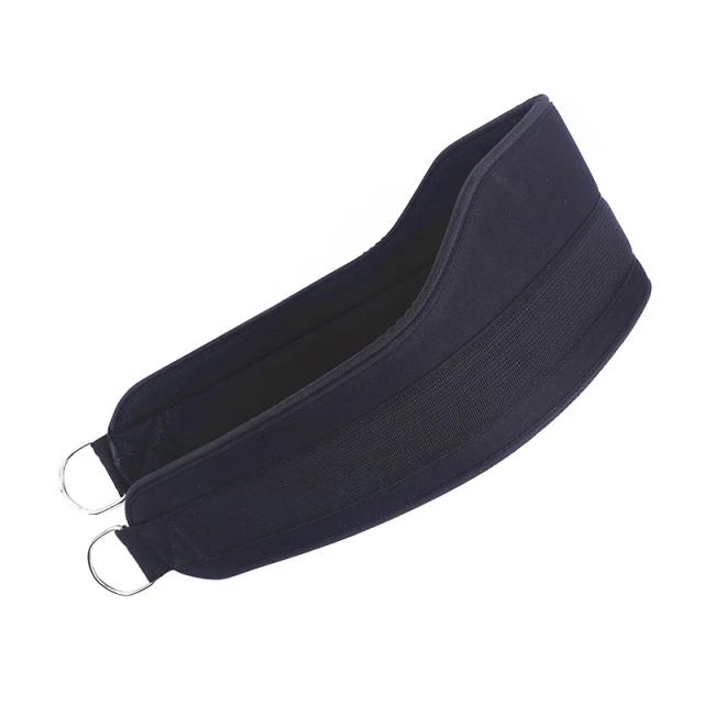Cinto de Levantamento de Peso Acolchoado em Neoprene para Agachamentos e Puxadas - Cadeia Heavy Duty e Cinta Larga para Treino de Musculação