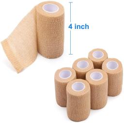 10cm 16 rolos de bandagem autoadesiva para cães, gatos, cavalos, animais de estimação, pulso, tornozelo, entorses de inchaço - Image 5