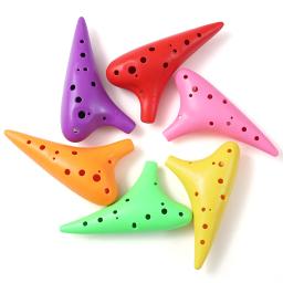 12 furos ocarina cerâmica alto ac entrada-nível de resina lenda de instrumento de música flauta ocarina - Image 1