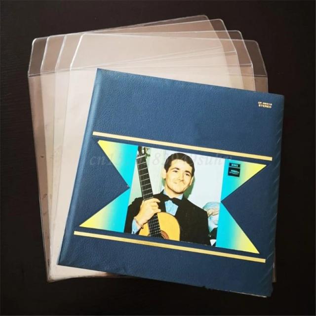 Capa Protetora de PVC para Discos de Vinil de 12 Polegadas com 5mm de Espessura