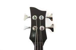 4/4 violoncelo elétrico 4 cordas som poderoso e silencioso, parte de ébano grau superior, cor preta - Image 3