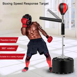 Boxing velocidade resposta alvo, alta qualidade, durável, altura ajustável, treinamento boxe bola, profissional, pesado stand, saco de perfuração - Image 2