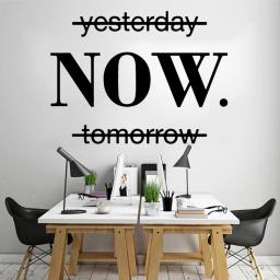 Frases Motivacionais Citações Palavras Adesivo De Parede, Decoração De Vinil Para Casa, Decoração Para A Escola, Empresa, Escritório, Sala De Estudo, Decalques De Parede - Image 3