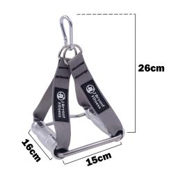 musculação academia Equipamento da aptidão do treinamento de remo da t-barra puxar para baixo o punho removível pesado do conjunto v dos punhos do dobro d do gym para a máquina de cabo - Image 6
